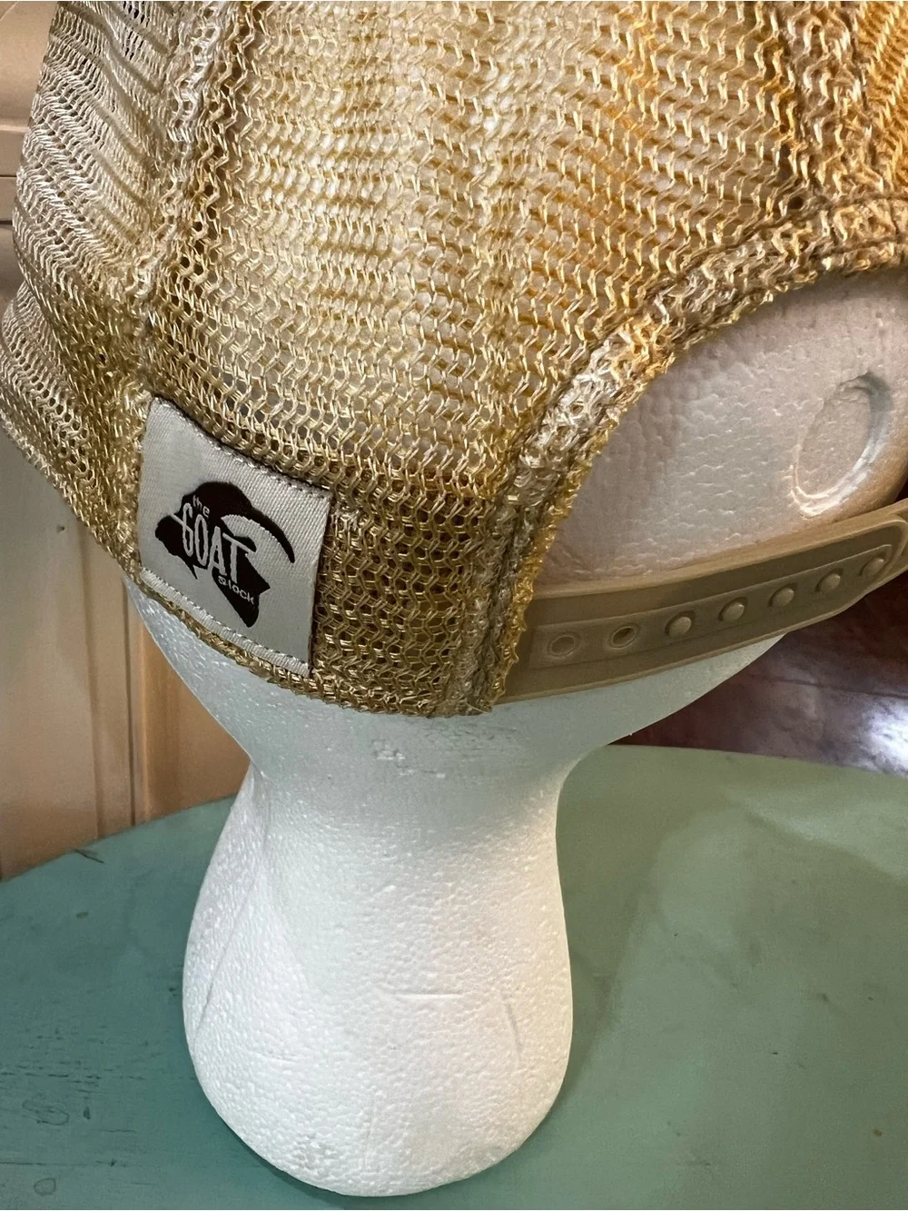 Distressed Black Mississippi Patch Baseball Cap by